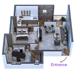 2BHK Flats